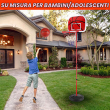 Carica l'immagine nel visualizzatore di Gallery, Gowkeey Canestro Bambini,Canestri da Basket Indoor e Outdoor