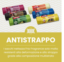 Carica l'immagine nel visualizzatore di Gallery, FRIO 90 Sacchetti Spazzatura 30 L Profumati 6 Aromi 52x58 cm