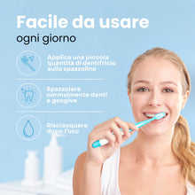 Carica l'immagine nel visualizzatore di Gallery, Ialozon Blu Dentifricio Olio EVO Ozonizzato Senza Fluoro 2x100 ml Gemavip