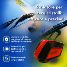 Carica l'immagine nel visualizzatore di Gallery, ATG Rigenera Tergicristalli Auto – Affila e Rinnova Spazzole Tergicristalli, Taglierina per Gomma, Pulitore Parabrezza U