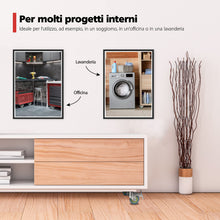 Carica l'immagine nel visualizzatore di Gallery, RAVN HAMAN Set di 4 Ruote per mobili 50 mm, 50 kg, con freno
