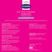Carica l'immagine nel visualizzatore di Gallery, Euphidra - AmidoMio, Polvere Finissima, 40% Amido di Riso, Azione Lenitiva e Rinfrescante, Mantiene la Pelle Asciutta e 
