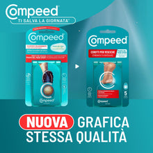 Carica l'immagine nel visualizzatore di Gallery, COMPEED Cerotti per vesciche sotto la pianta del piede, a lunga durata e guarigione veloce - 5 Cerotti