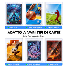 Carica l'immagine nel visualizzatore di Gallery, Wigearss 100 Pezzi Custodie Rigide Bustine Protettive Custodie Protettive Carte per YuGiOh, Pokemon, Ultimate Guard, MTG