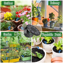 Carica l'immagine nel visualizzatore di Gallery, TRJZWA Kit di Irrigazione Automatica Solare per Vaso, Sistema di Irrigazione Automatico da Giardino, Sistema di Irrigazione Solare a Goccia con 9 Programmi di Irrigazione e 10m di Tubo di Irrigazione