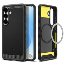 Carica l'immagine nel visualizzatore di Gallery, Spigen Cover Rugged Armor MagFit per Samsung Samsung Galaxy S25