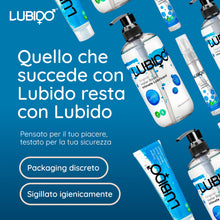 Carica l'immagine nel visualizzatore di Gallery, Lubido Original Gel lubrificante intimo a base d'acqua senza parabeni – 250 ml