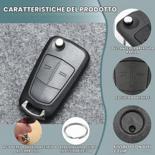 Carica l'immagine nel visualizzatore di Gallery, 2 Tasti Guscio Chiave per Auto Compatibile con O-pel Corsa D Astra H Zafira Tigra Vectra Meriva Vauxhall Insignia Signum