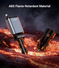 Carica l'immagine nel visualizzatore di Gallery, 3-IN-1 Retrattile Caricatore Auto【Ricarica rapida】12V/24V Adattatore USB C