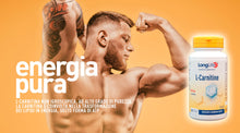 Carica l'immagine nel visualizzatore di Gallery, LongLife® L-Carnitine | Integratore di L-carnitina da 500mg | Derivato aminoacidico | Integratore alimentare | Fino a 2 