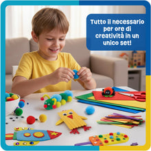 Carica l'immagine nel visualizzatore di Gallery, Smowo® Kit Lavoretti Creativi per Bambini - Grande Set di Bricolage con Scovolini e Materiale Vari, Ideale per Ragazze e
