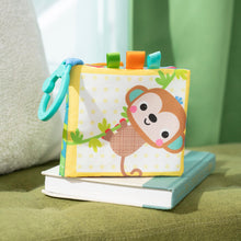 Carica l'immagine nel visualizzatore di Gallery, Bright Starts Libro di Stoffa Safari Buddies – Libro Sensoriale per Neonati con Animali, Unisex, da 0 Mesi
