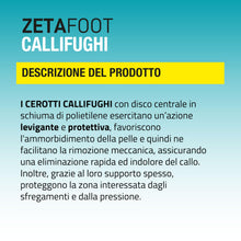 Carica l'immagine nel visualizzatore di Gallery, ZETAFOOT Cerotti Callifughi Con Disco Centrale 6 Pezzi