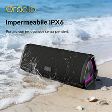 Carica l'immagine nel visualizzatore di Gallery, Casse Bluetooth Portatili Speaker Altoparlante Portatile Impermeabile