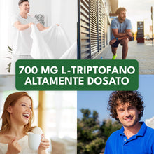 Carica l'immagine nel visualizzatore di Gallery, Green Naturals L-Triptofano 700 mg per capsula – 180 capsule