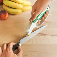 Carica l'immagine nel visualizzatore di Gallery, GRÜNTEK Affilatore Affilacoltelli Professionali per Cesoie da Giardino, Scalpelli, Forbici e Coltelli da cucina e Sartor
