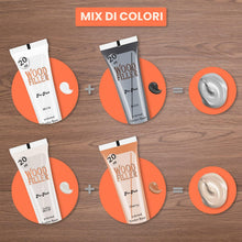 Carica l'immagine nel visualizzatore di Gallery, Set di riparazione in laminato, 31 stucco per legno, 18 colori, set di riparazione per parquet, kit di riparazione per l