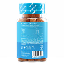 Carica l'immagine nel visualizzatore di Gallery, Omega 3-6-9 Bambini | Vitamina D-E | 30 Gommose | No Gusto Pesce | Novomins