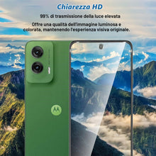 Carica l'immagine nel visualizzatore di Gallery, 2 Pezzi Vetro Temperato per Motorola Moto G35 5G Pellicola Prottetiva,Anti Graffio,Durezza 9H,0,33mm Trasparente,Senza B