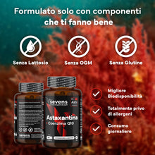 Carica l'immagine nel visualizzatore di Gallery, Astaxantina Naturale Pura AstaPure® - Integratore con Coenzima Q10
