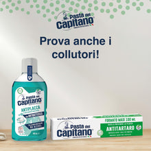 Carica l'immagine nel visualizzatore di Gallery, Pasta del Capitano, Dentifricio Antitartaro Bio, Dona Freschezza e Rinfresca l'Alito, Ideale per i Fumatori, Aiuta a Pre