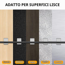 Carica l'immagine nel visualizzatore di Gallery, 60 supporti per cavi esterni, clip per passacavi, organizer per cavi, autoadesivi, per la gestione dei cavi, decorazione