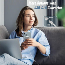 Carica l'immagine nel visualizzatore di Gallery, Caricatore Wireless Magnetico 2 in 1 – Design Ultra Sottile in Lega di Alluminio Compatibile con iPhone 16/15/14/13/12 (
