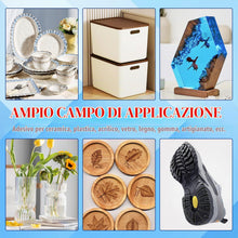 Carica l'immagine nel visualizzatore di Gallery, Colla per Ceramica 35g, Adesivo Istantaneo Forte, Impermeabile e Trasparente, per Riparare Porcellana, Ceramica, Vetro e