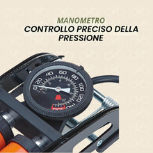 Carica l'immagine nel visualizzatore di Gallery, Prophete pompa ad aria, pompa per bicicletta, pompa a piedi e a piedi per tutti i tipi di valvole