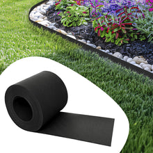 Carica l'immagine nel visualizzatore di Gallery, GARDENIX TapeBORDER - Bordo flessibile per aiuole in plastica, lunghezza 10 m, altezza 14 cm, colore nero