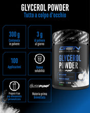 Carica l'immagine nel visualizzatore di Gallery, GEN GERMAN ELITE NUTRITION GlycoPump® - 300 g Glicerolo puro in polvere