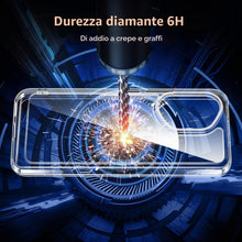 Carica l'immagine nel visualizzatore di Gallery, iVoler Anti Ingiallimento Chiaro Cover per Honor 400 5G, [Antiurto di Grado Militare] Trasparente Sottile Anti Graffio C