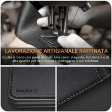 Carica l'immagine nel visualizzatore di Gallery, Ganbary Cover compatibile con Samsung Galaxy A33 5G, Premium Pelle PU Portafoglio Flip Libro Libretto Custodia [Protezio