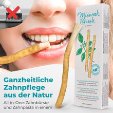 Carica l'immagine nel visualizzatore di Gallery, Spazzolino da Miswak da blissany- spazzolino da denti tradizionale arabo, spazzolino da denti di legno, per denti bianch