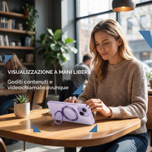 Carica l'immagine nel visualizzatore di Gallery, Anello Magnetico Cellulare in Metallo, Supporto Telefono, Ring Stand 360 Gradi, Design Sottile, per iPhone 17 e Android,