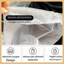 Carica l'immagine nel visualizzatore di Gallery, 20 Pezzi Guanti Cucina Lunghi Guanti Plastica Impermeabili Protezione Mani Braccia Cucina Pulizia Alimentare Trasparente