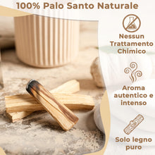 Carica l'immagine nel visualizzatore di Gallery, Palo Santo Purificazione – 5 Stick + Guida Digitale al Rituale | Palo Santo Originale | Raccolta Etica dal Perù | Legno 