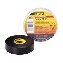 Carica l'immagine nel visualizzatore di Gallery, 3M Scotch Super Nastro Isolante Vinile, 19 mm X 20 m, 1 Rotolo, Nero