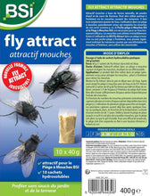 Carica l'immagine nel visualizzatore di Gallery, BSI - Attraenti Mosche Fly Attract - 10 ricariche x 40 g - Polvere - Materiale Naturale - Stile Ricarica - Per Trappola 