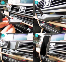 Carica l'immagine nel visualizzatore di Gallery, Porta Cellulare da Auto CD, Supporto Smartphone per Auto, Porta Telefono Macchina, 360 ° di Rotazione per iPhone 14 13 P