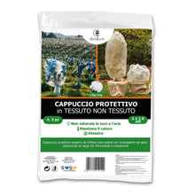 Carica l'immagine nel visualizzatore di Gallery, GebEarth® | Tessuto Non Tessuto per Piante, Copri Piante Inverno, Cappuccio TNT Antigelo 17 gr/m² 【1 x 1,6 m - 3 Cappucc