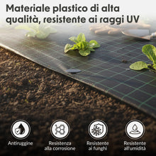 Carica l'immagine nel visualizzatore di Gallery, Fissaggio di ancoraggio a terra in plastica, 50 x – picchetti resistenti ai raggi UV, struttura a coste e ganci, testa l