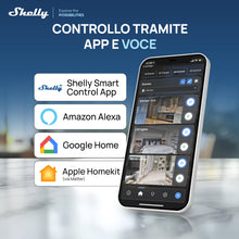 Carica l'immagine nel visualizzatore di Gallery, Shelly Plug M Gen3 Bianco - Presa Intelligente Wi-Fi &amp; Matter (Tipo F), Misurazione Consumi, 13A, 3000W, Nessun Hub Rich