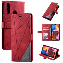 Carica l'immagine nel visualizzatore di Gallery, Cover per Galaxy A20S, Flip Caso in PU Pelle Case Cover Portafoglio Custodia per Samsung Galaxy A20S, [Kickstand] [Slot 