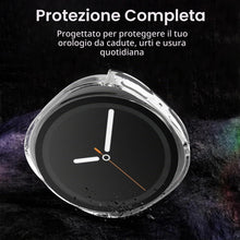 Carica l'immagine nel visualizzatore di Gallery, Anoowkoa 3 Pezzi per Cover Samsung Galaxy Watch 9/8 44mm Custodia +HD Vetro Temperato Protezione,Sottile Custodia Rigida