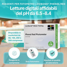 Carica l'immagine nel visualizzatore di Gallery, Lovibond Phenol Red Photometer 250 pH Tablets