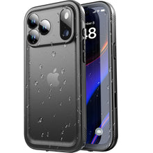 Carica l'immagine nel visualizzatore di Gallery, SPORTLINK Cover per iPhone 18 Pro &amp; 17 Pro Impermeabile 360 Antiurto, Nero