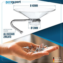 Carica l'immagine nel visualizzatore di Gallery, DIYexpert ventose con gancio | Prodotte in Germania | [Ø 40 mm] [10 pezzi] | Ventose di qualità per campeggio e auto | I