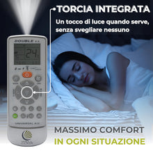 Carica l'immagine nel visualizzatore di Gallery, Wellclima Telecomando Compatibile con modelli Unico, Issimo e Climapiù per Olimpia Splendid, Unica Alternativa all’Origi