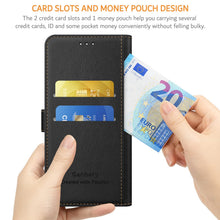 Carica l'immagine nel visualizzatore di Gallery, Ganbary Cover compatibile con Samsung Galaxy A33 5G, Premium Pelle PU Portafoglio Flip Libro Libretto Custodia [Protezio